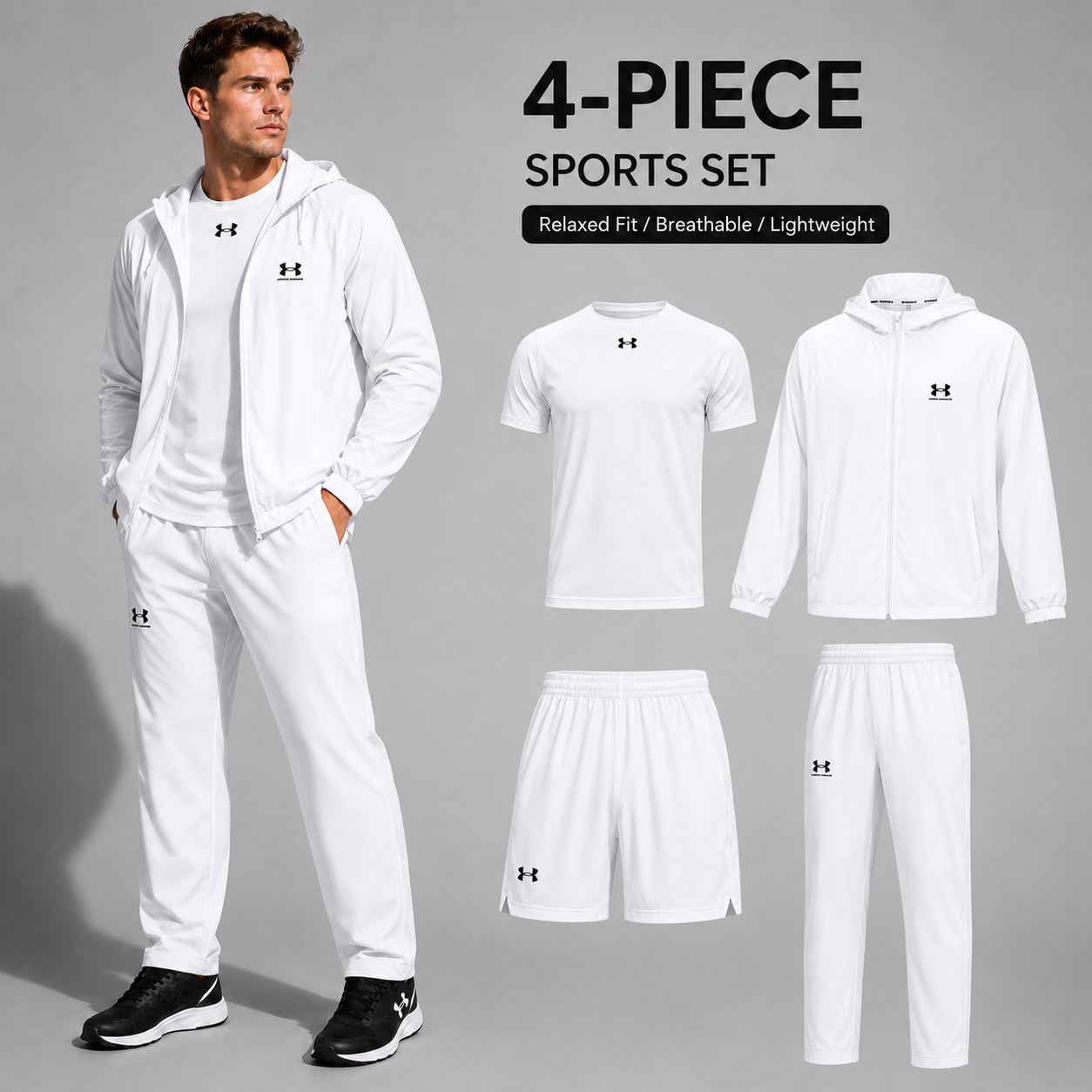 Men's Casual Sports Four-Piece Set