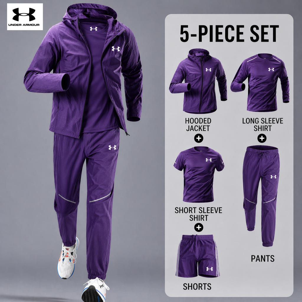 High-end five-piece casual suit