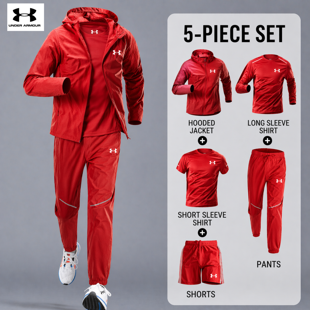 High-end five-piece casual suit