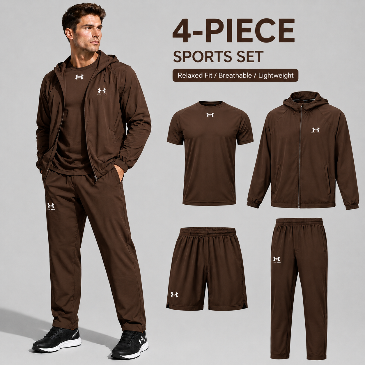 Men's Casual Sports Four-Piece Set