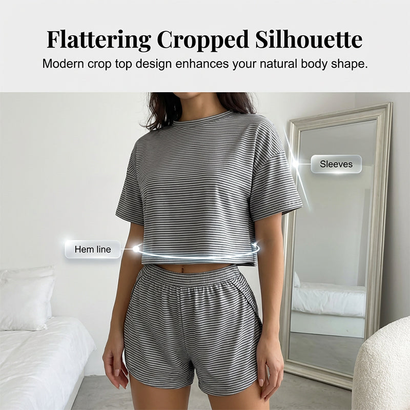 Cozy Striped Lounge Set