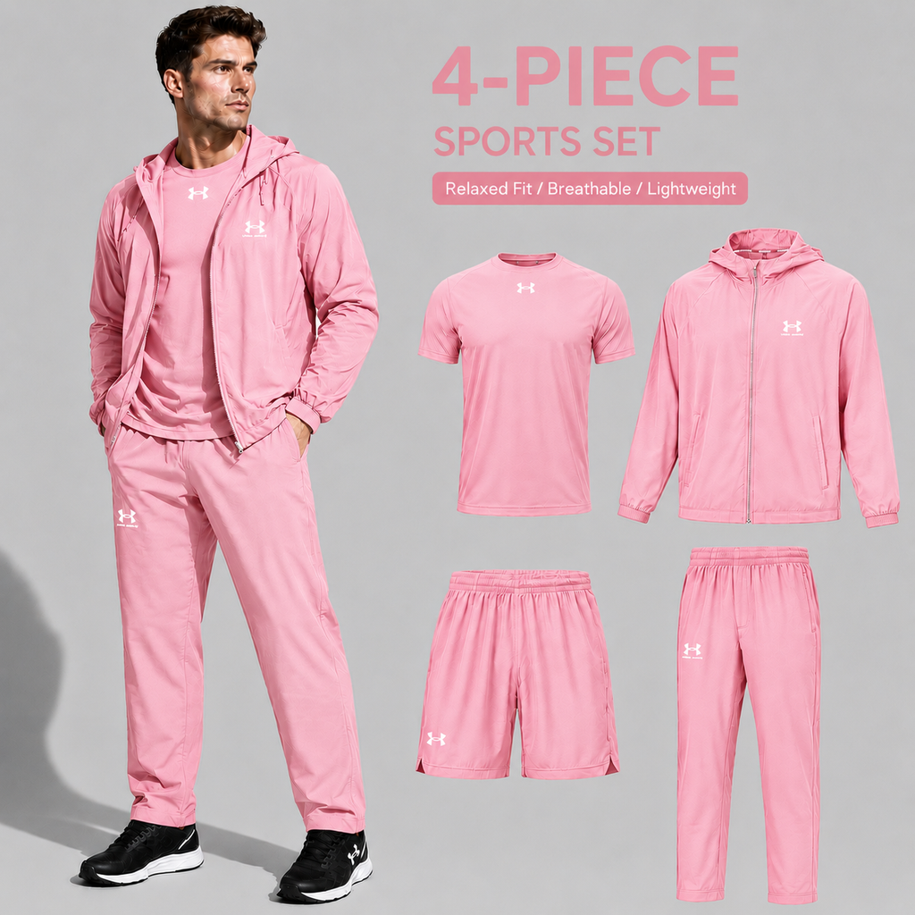 Men's Casual Sports Four-Piece Set