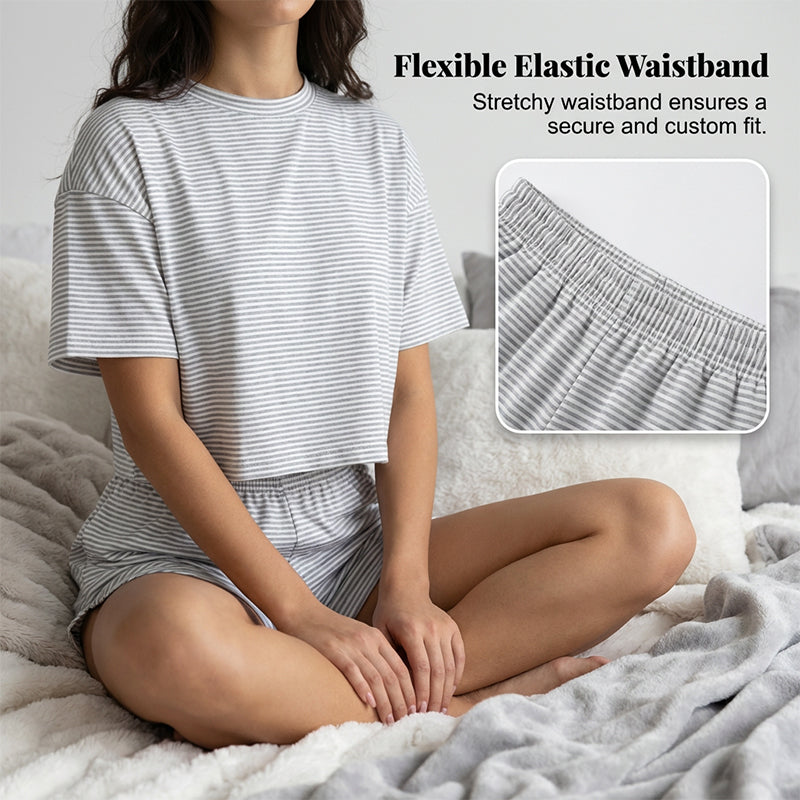 Cozy Striped Lounge Set