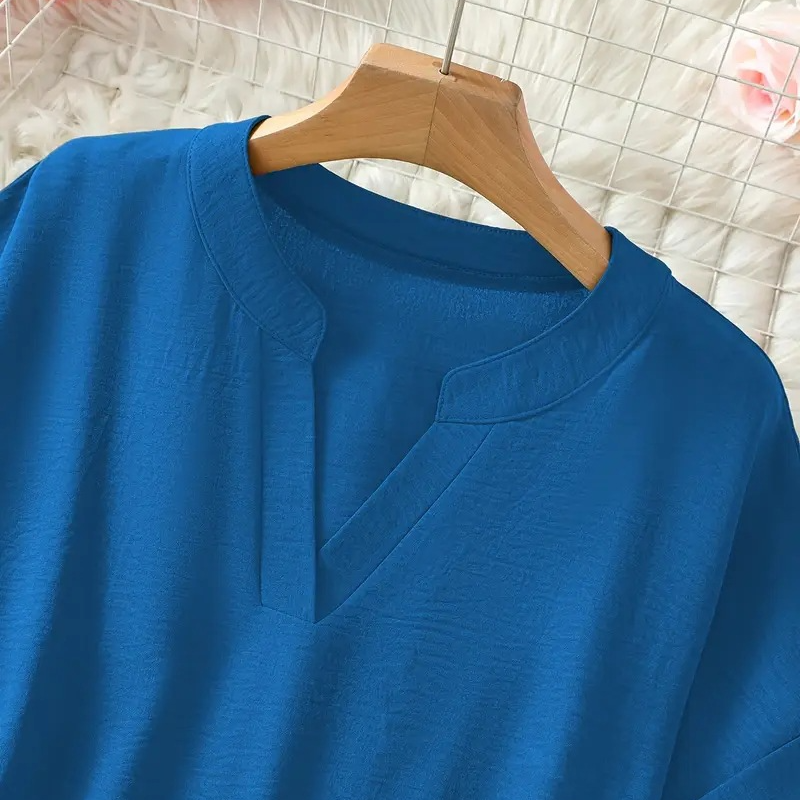 Women's Fashion Loose V-neck T-shirt