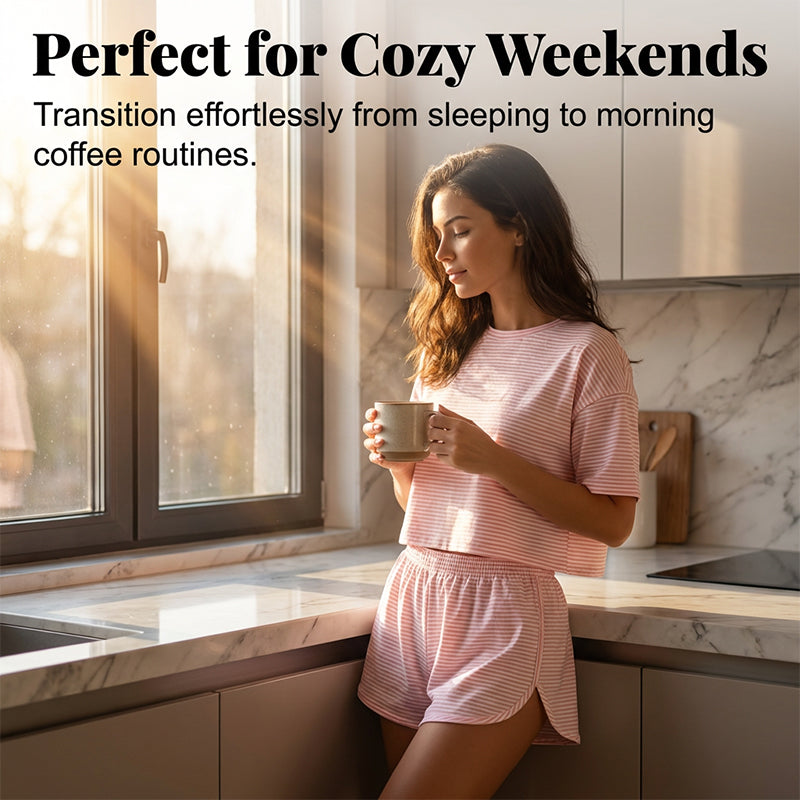 Cozy Striped Lounge Set