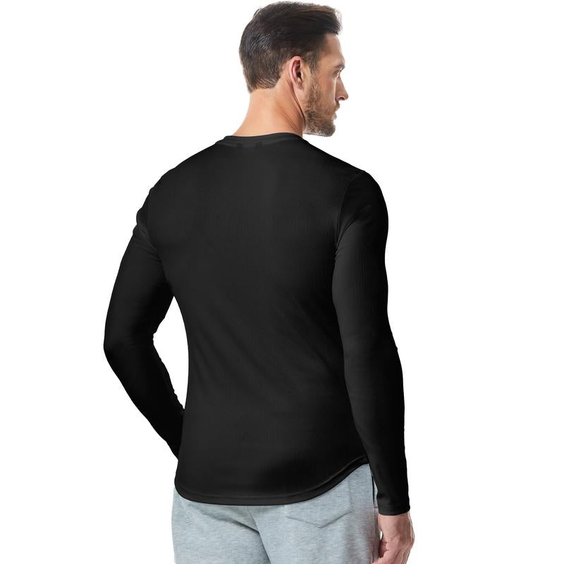 Longline V-Neck Ribbed Tee Essential