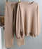 o-neck khaki
