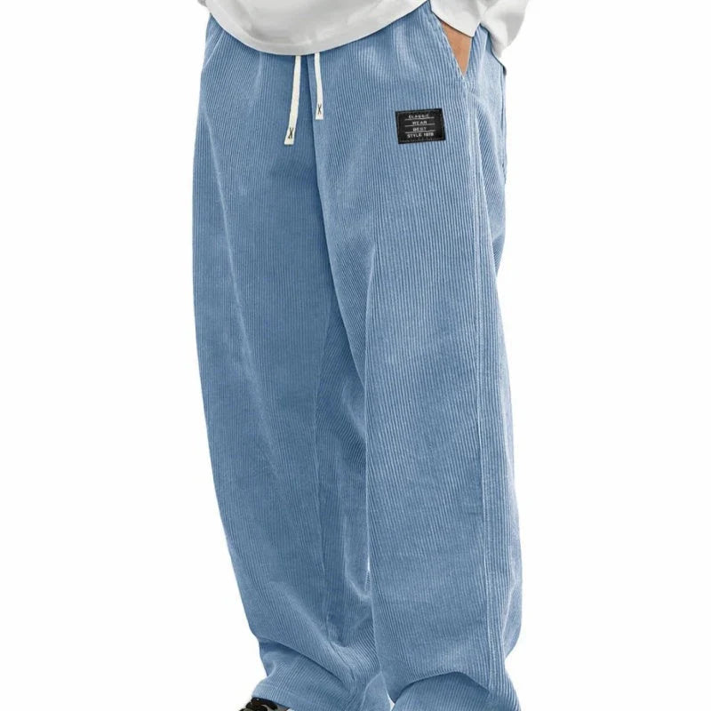 Everyday Relaxed Drawstring Casual Pants