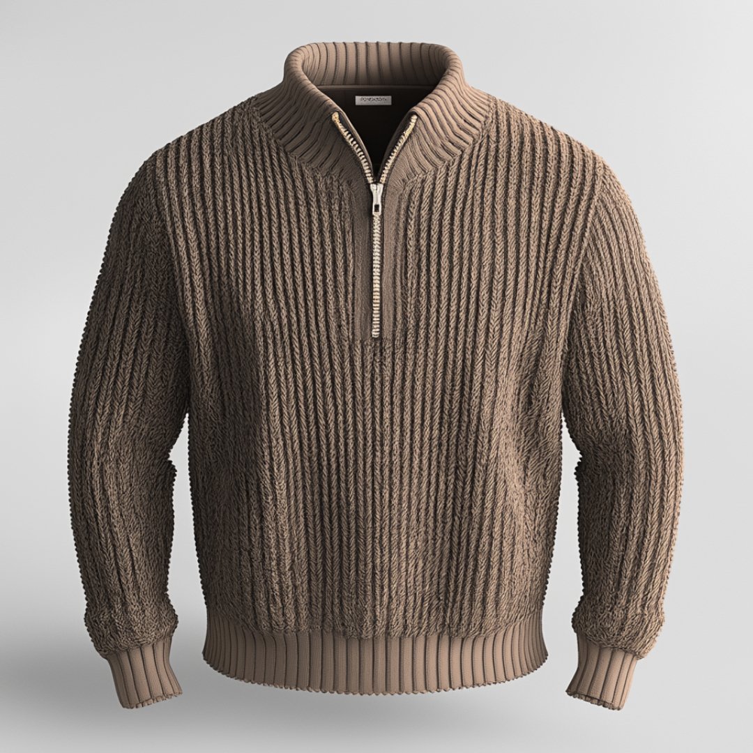 Highland Quarter-Zip Sweater