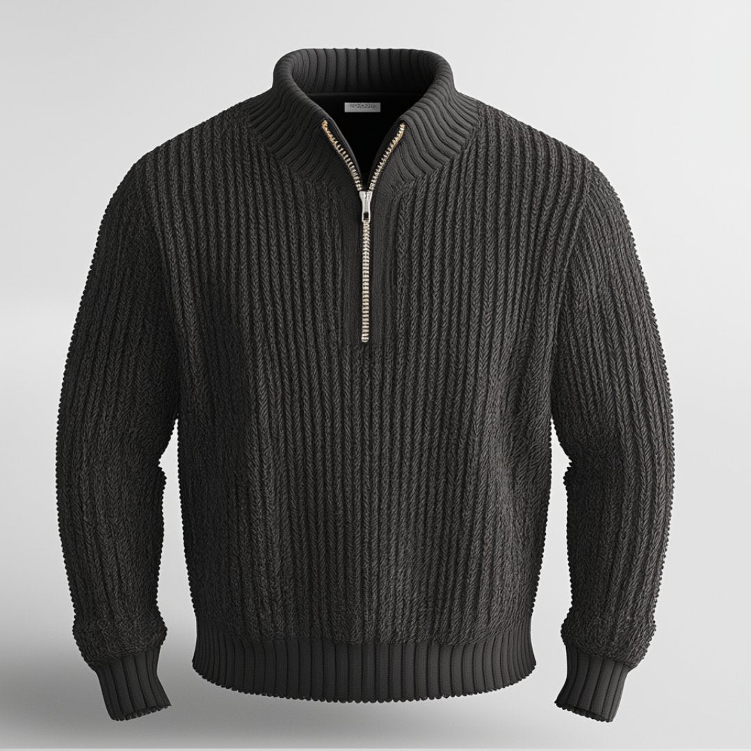 Highland Quarter-Zip Sweater