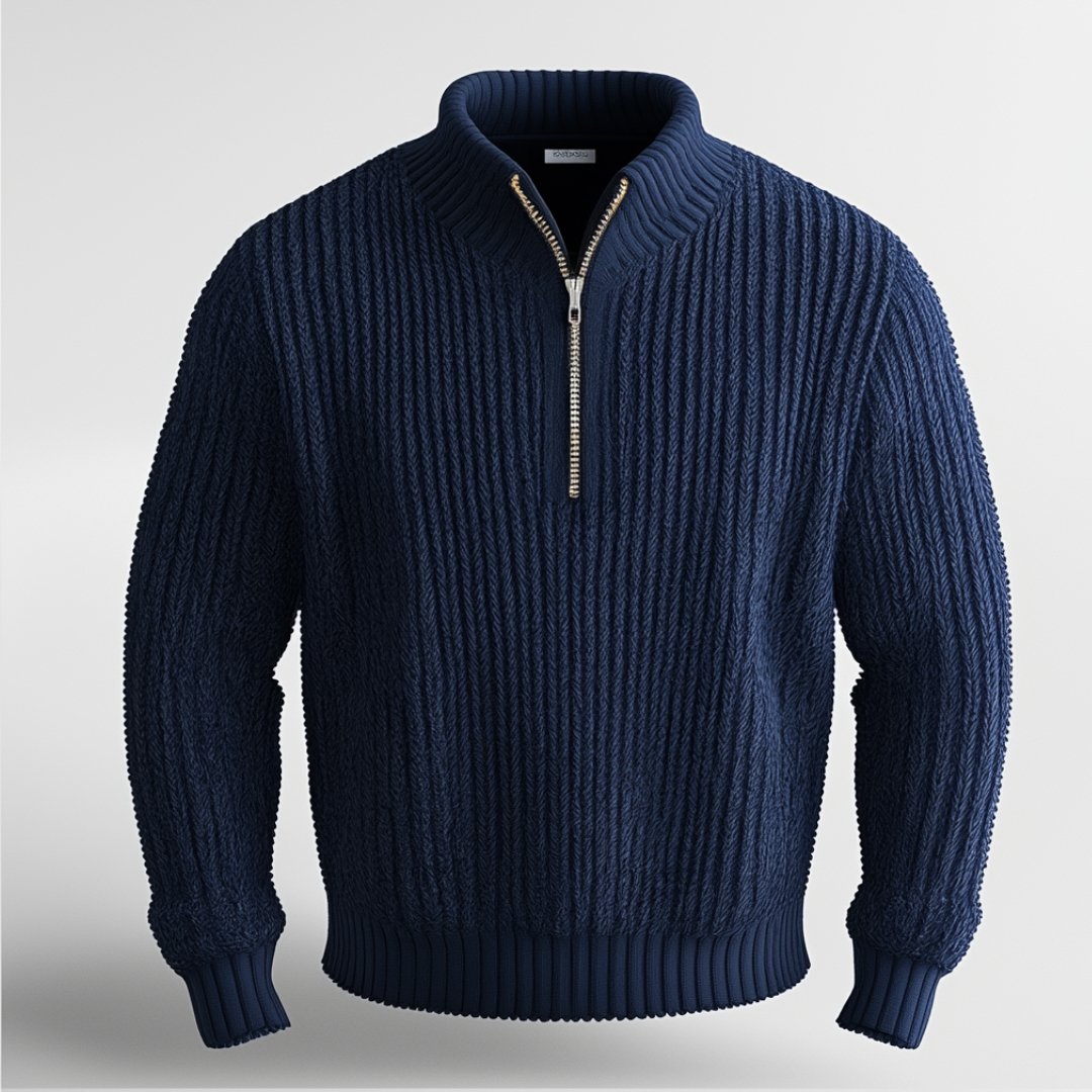 Highland Quarter-Zip Sweater